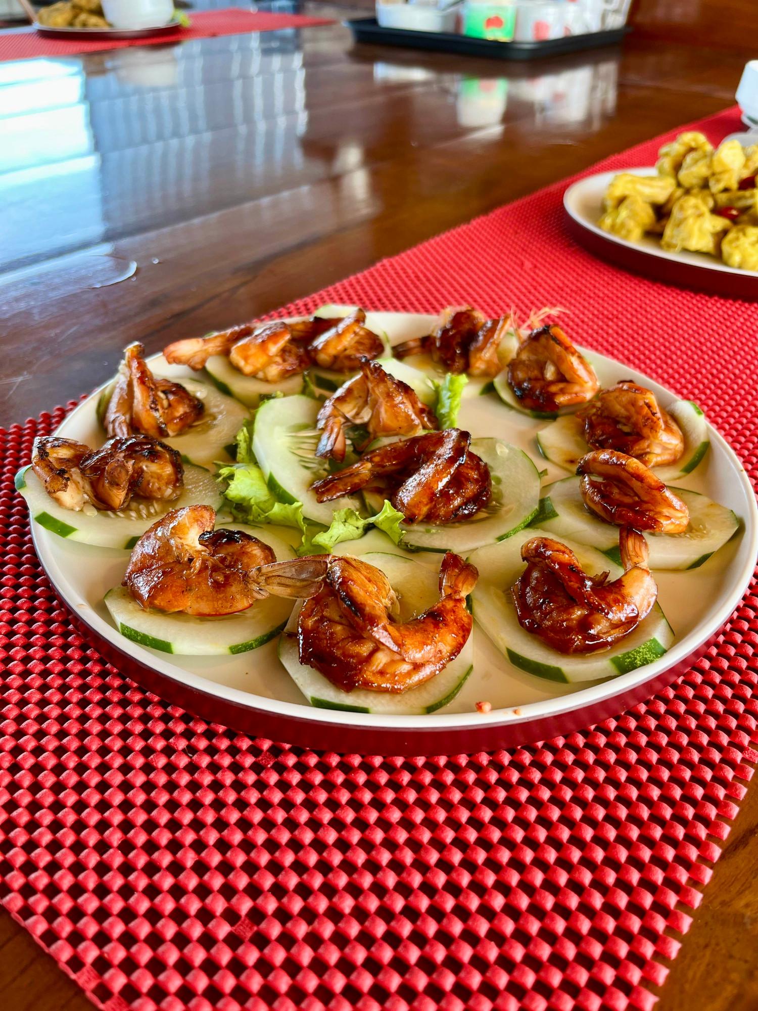 What the kitchen sends out – Princess Nabila Phinisi
