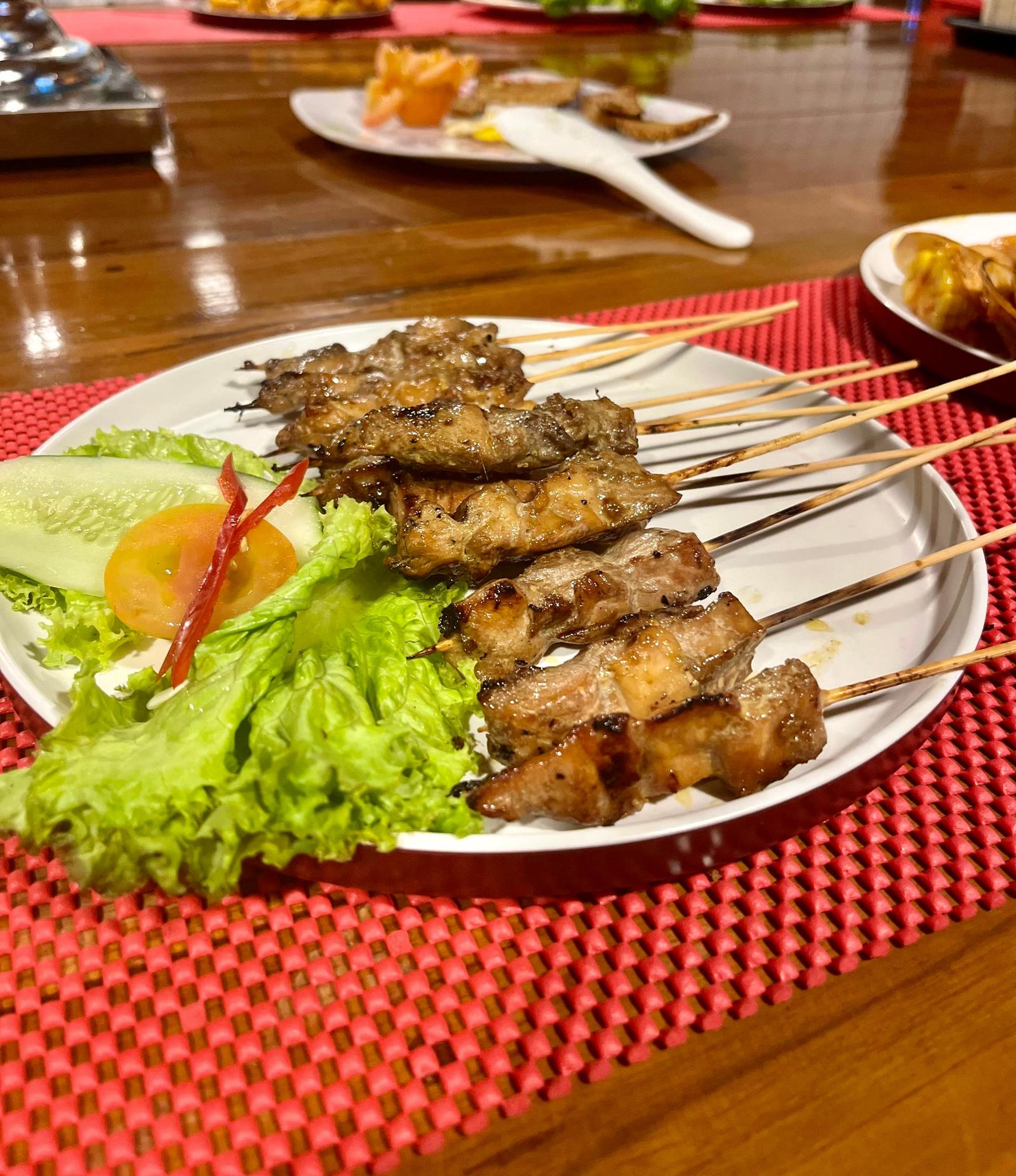 What the kitchen sends out – Princess Nabila Phinisi