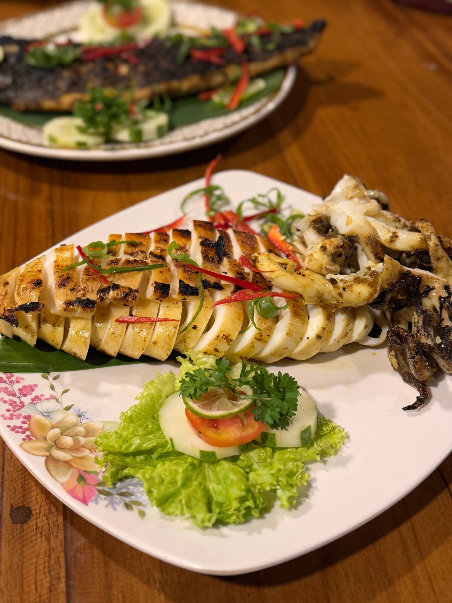 What the kitchen sends out – Princess Nabila Phinisi
